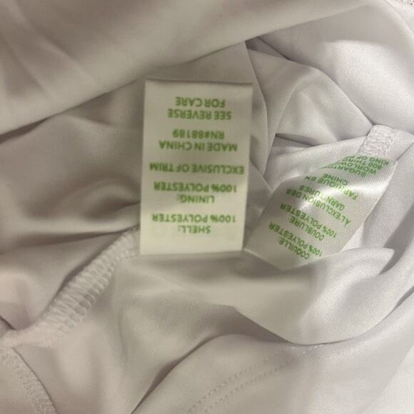 Lilly Pulitzer Womens Arya Sleeveless Lace Tank Top Resort White Medium NWT - Picture 7 of 7